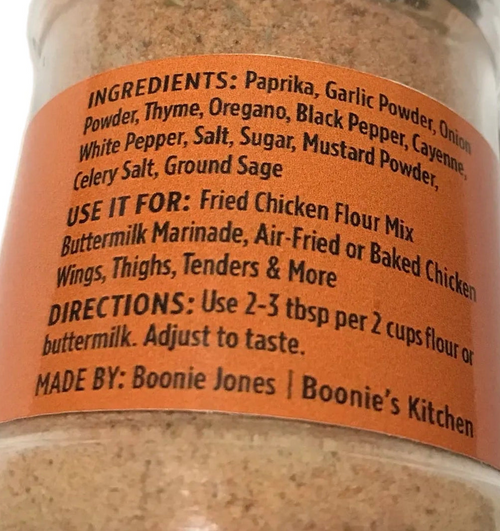 Boonies crispy kick seasoning